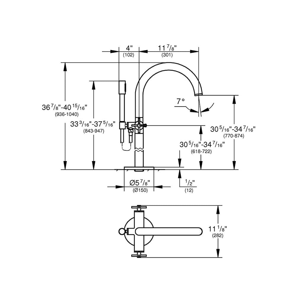 resimler/genel/Grohe Atrio Küvet Bataryası - 25044003