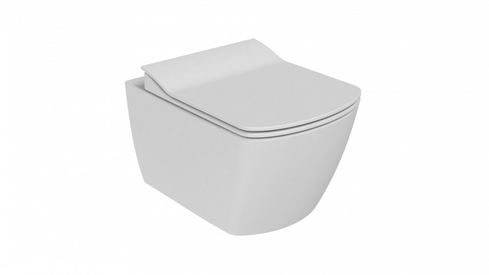 Creavit Elegant Rim-Off Asma Klozet Mat Beyaz