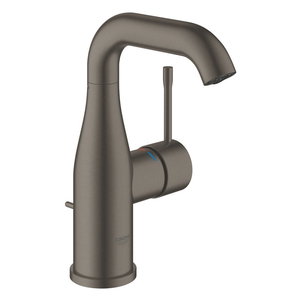 Grohe Essence Tek Kumandalı Lavabo Bataryası M-Boyut Brushed Hard Graphite - 23462AL1