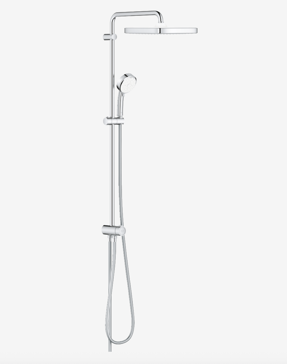 Grohe Tempesta Cosmopolitan System 250 Cube Duvar Bağlantılı Divertörlü Duş Sistemi - 26694000